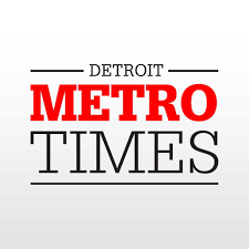 Text logo reading "Detroit Metro Times." in black font, with "Metro" in red.