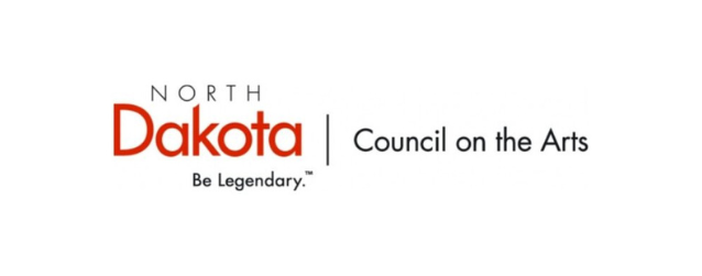 The logo for the North Dakota Council on the Arts, including their slogan: "Be Legendary."